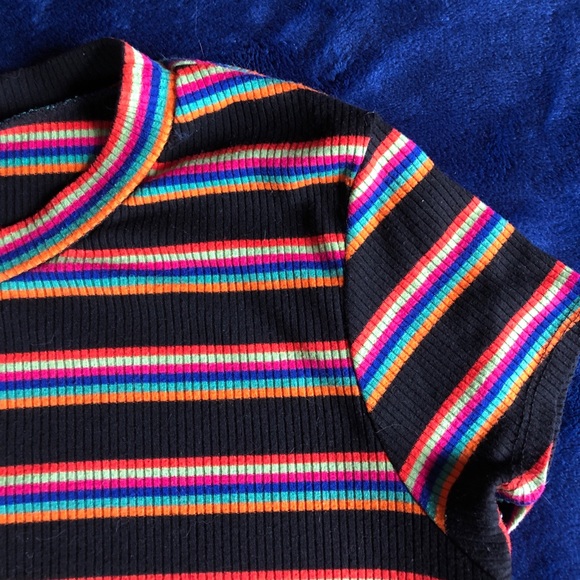 Rue21 Striped Tee - Picture 2 of 4